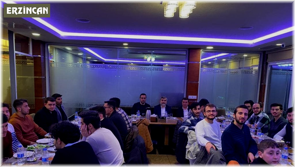 Depremzede öğrencilerle iftar programı düzenlendi