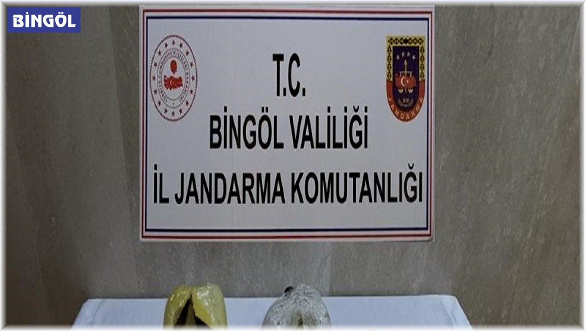 Dere yatağına gizlenmiş uyuşturucu bulundu