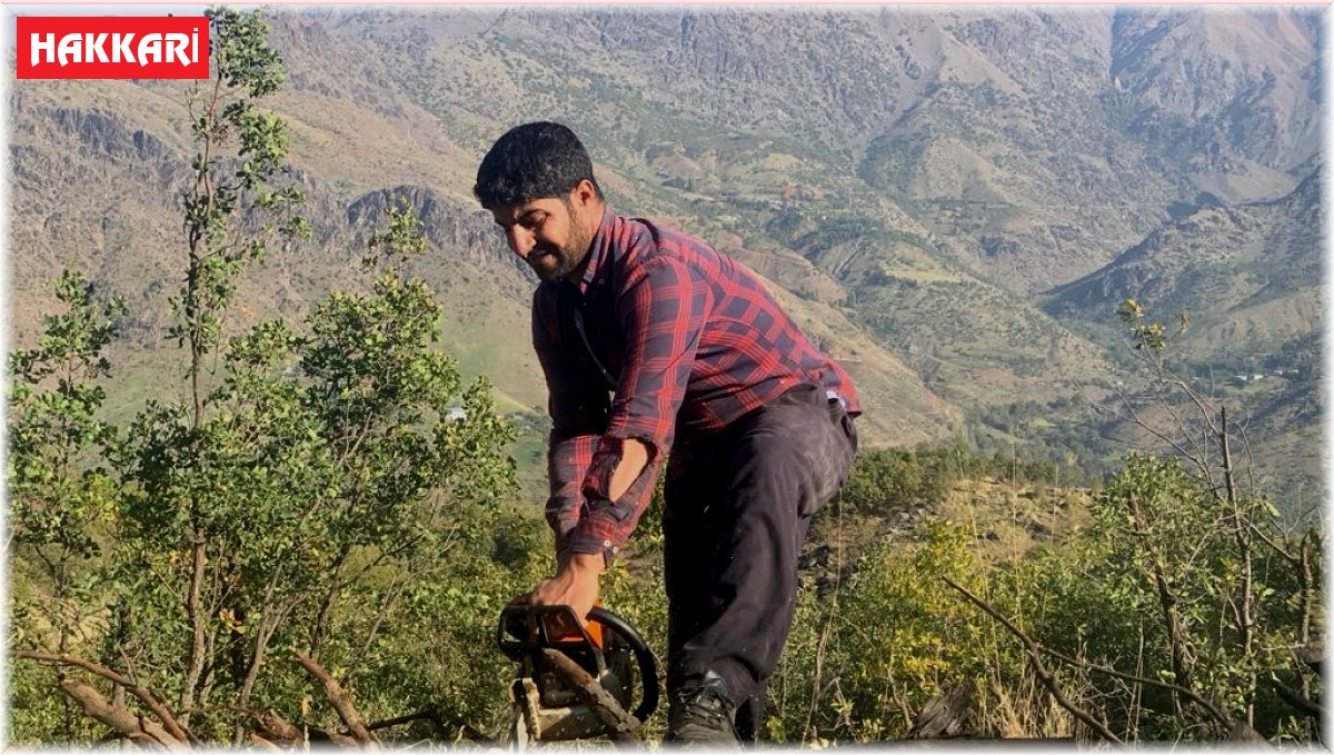 Derecik'te kış hazırlığı