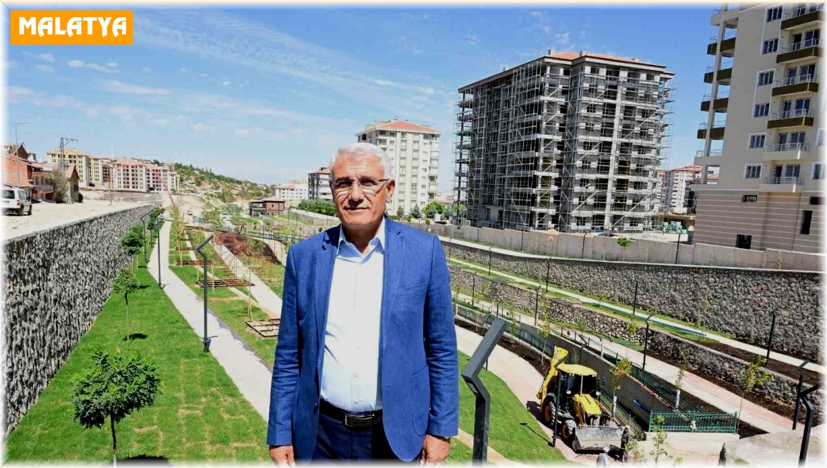 Derme Deresi Battalgazi'ye nefes oluyor