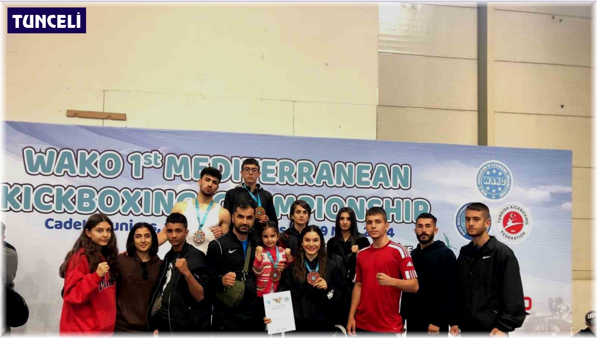 Dersim Kick Boks başarılara imza atmaya devam ediyor