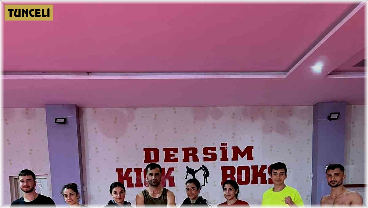 Dersim kick boks sporcuları, Dünya Kupası'nda Türkiye'yi temsil edecek