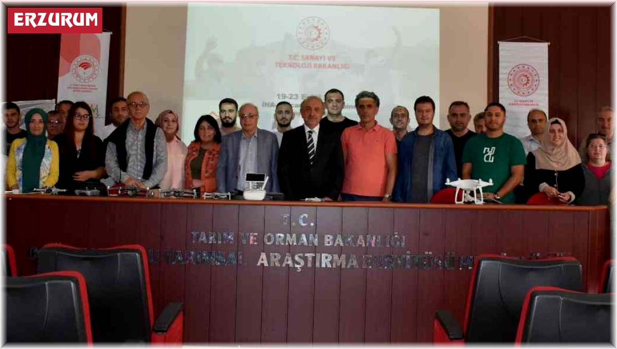 Derste drone uçuruldu