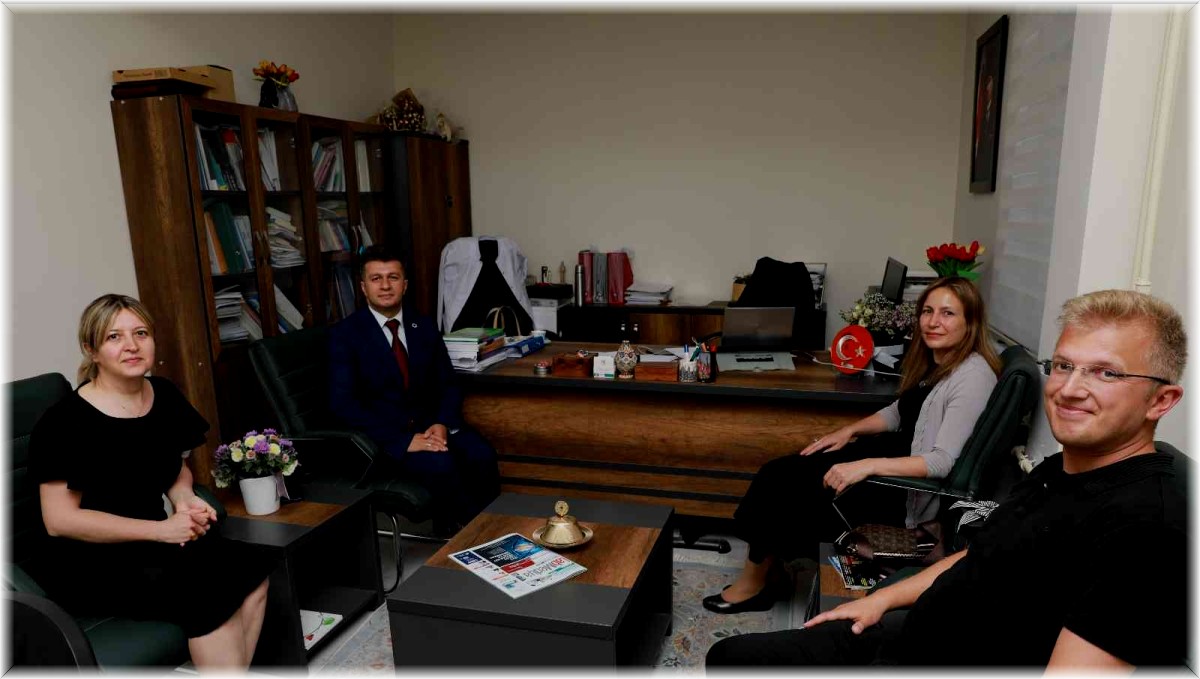 Destek almaya hak kazanan akademisyenlere ziyaret