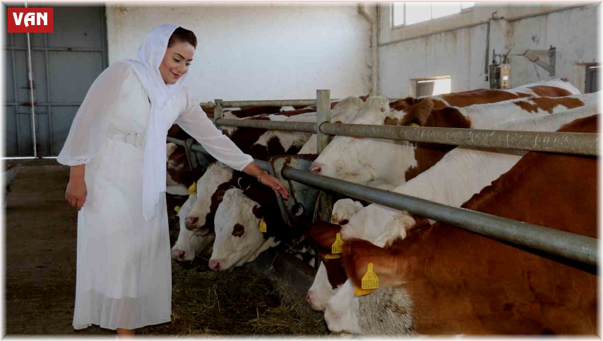 Devletten aldığı destekle hayalini gerçekleştirip kendi çiftliğini kurdu