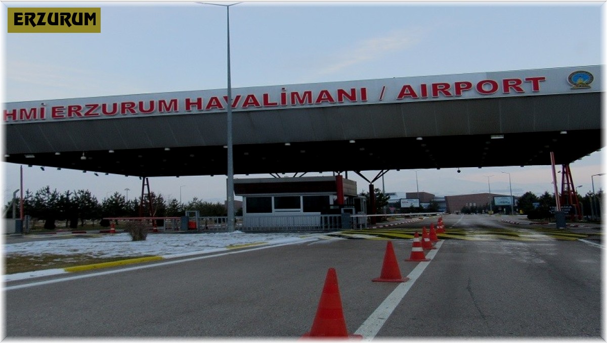 DHMİ Erzurum Havalimanı verilerini paylaştı