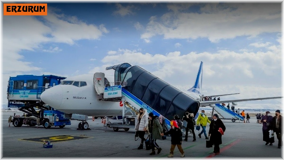 DHMİ Erzurum Mart verilerini paylaştı