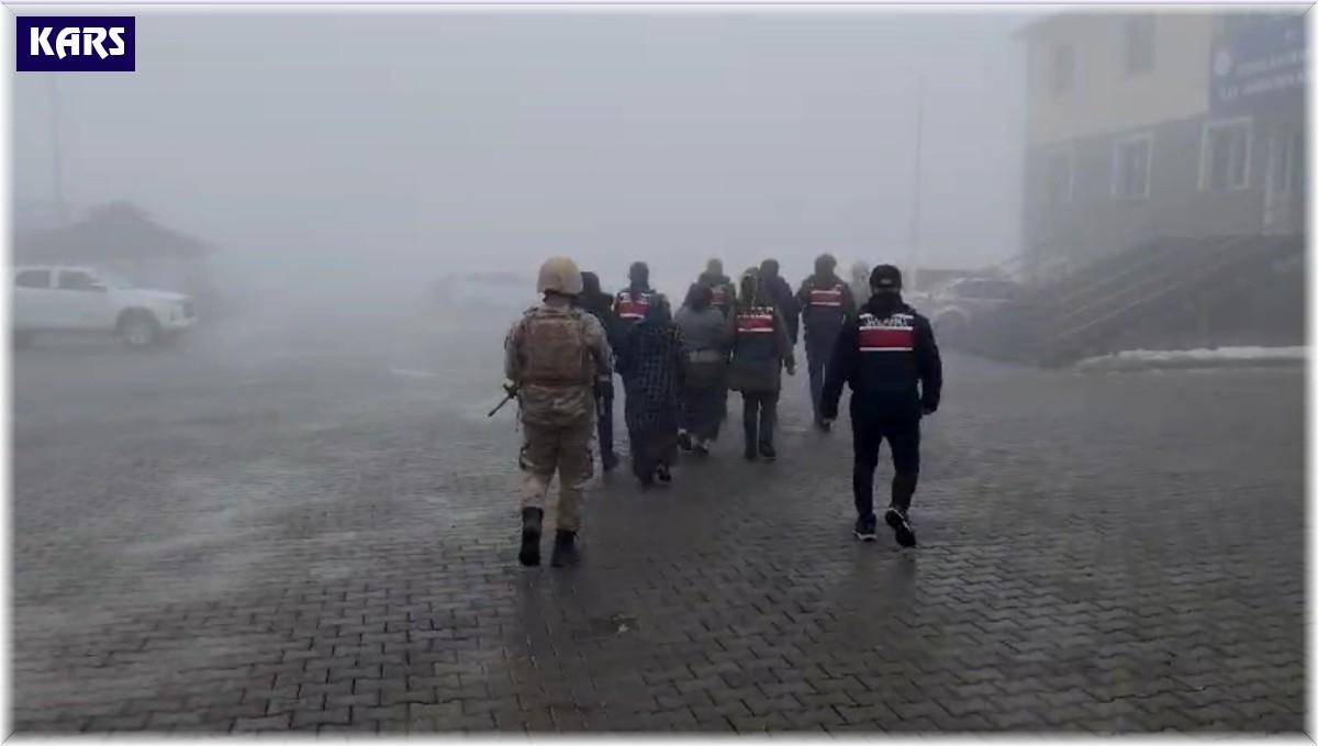 Digor'da PKK/KCK propagandası yapan 5 kişi yakalandı