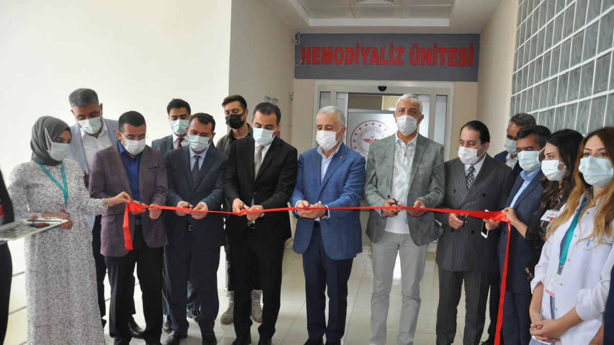 Digor Devlet Hastanesi'nde Hemodiyaliz Ünitesi'nin açılışı yapıldı