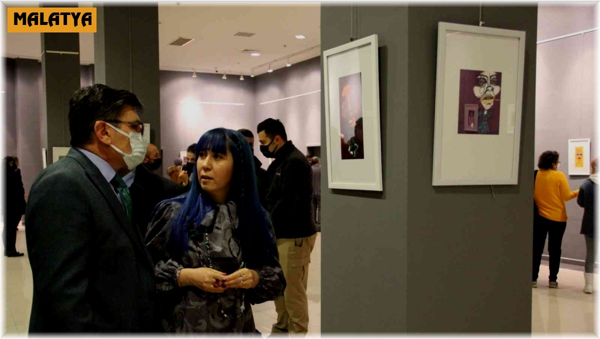 Dijital illüstrasyon resim sergisi açıldı