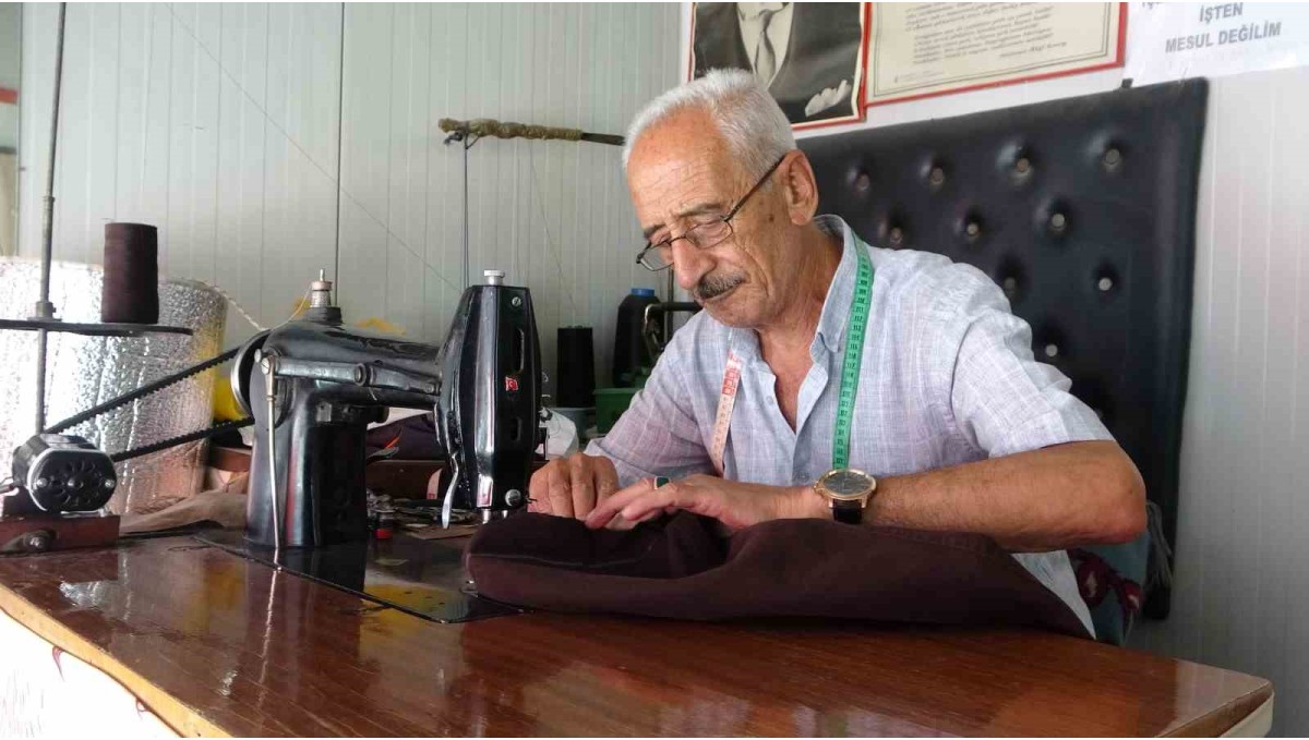 Dikiş makinesi başında geçen bir ömür