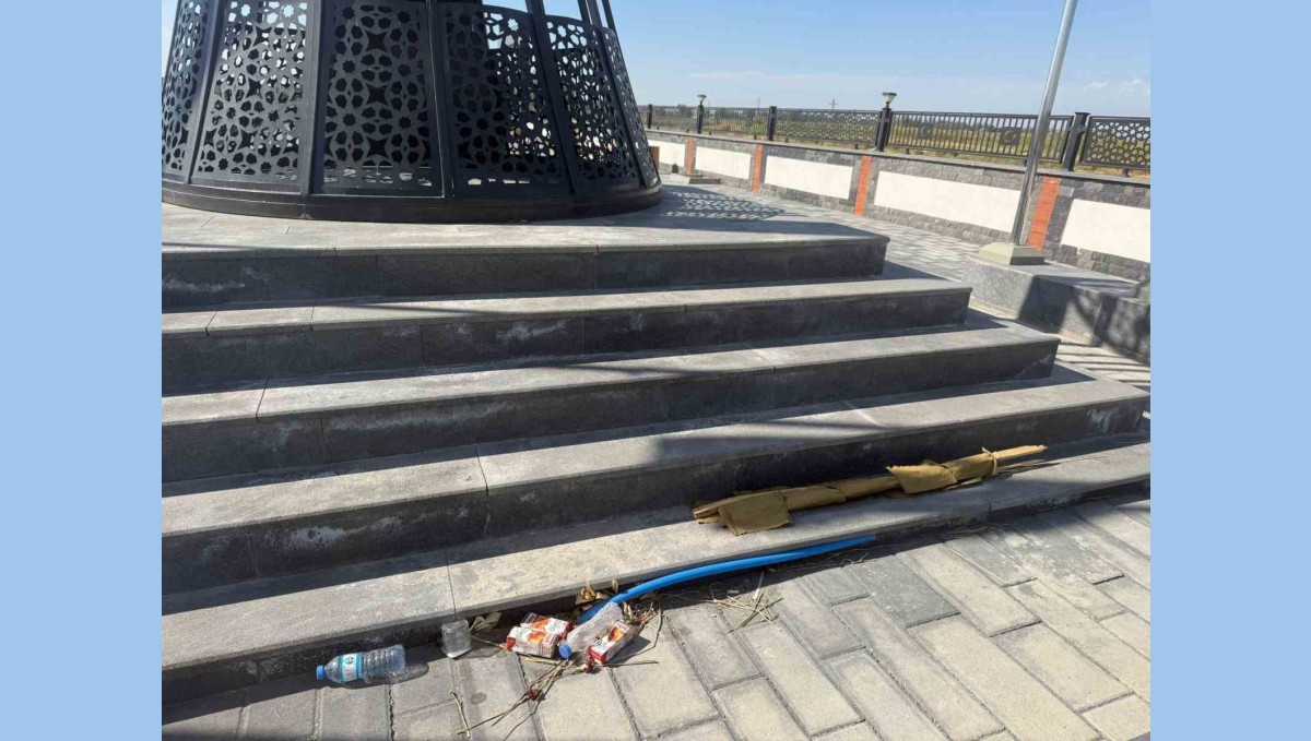 Dilucu Şehitleri Anıtı'ndaki kirlilik tartışması: Haberi yapan gazeteci gözaltına alındı