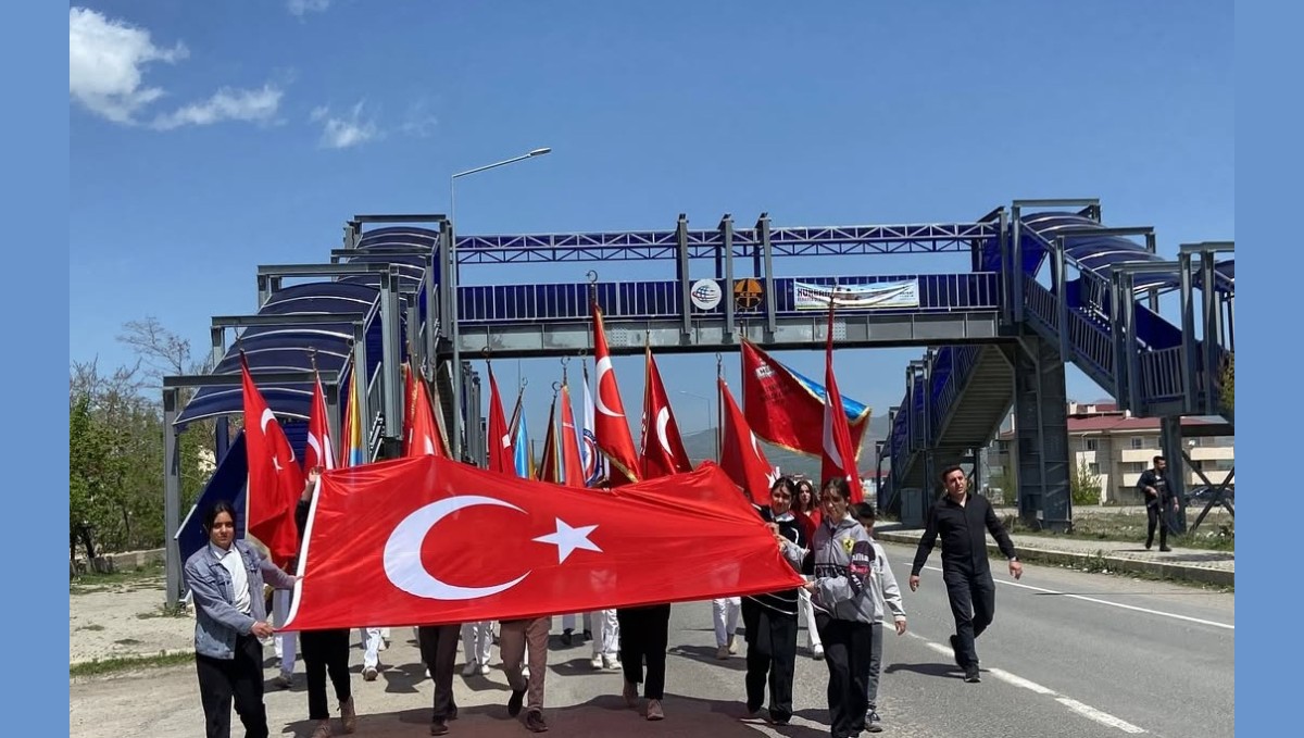 Diyadin'de 19 mayıs coşkuyla kutlandı