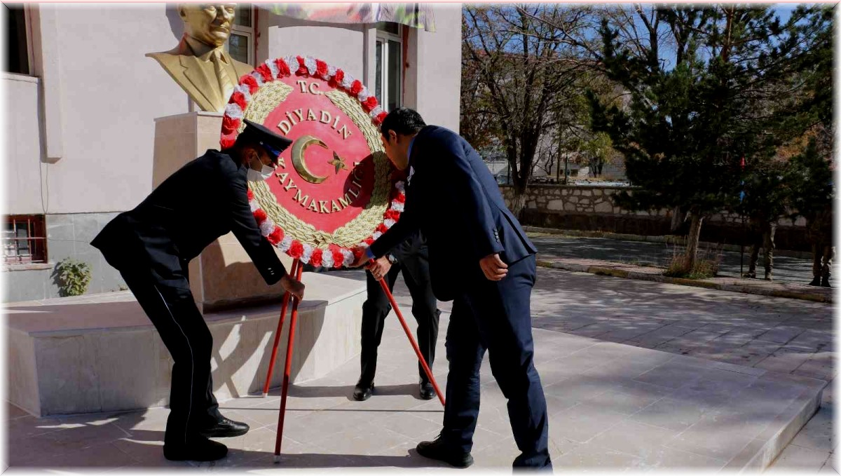 Diyadin'de 29 Ekim Cumhuriyet Bayramı etkinliği