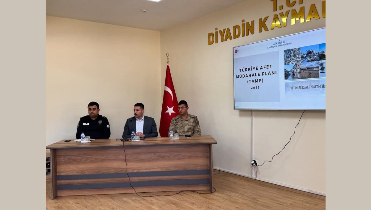 Diyadin'de afet hazırlığı masaya yatırıldı