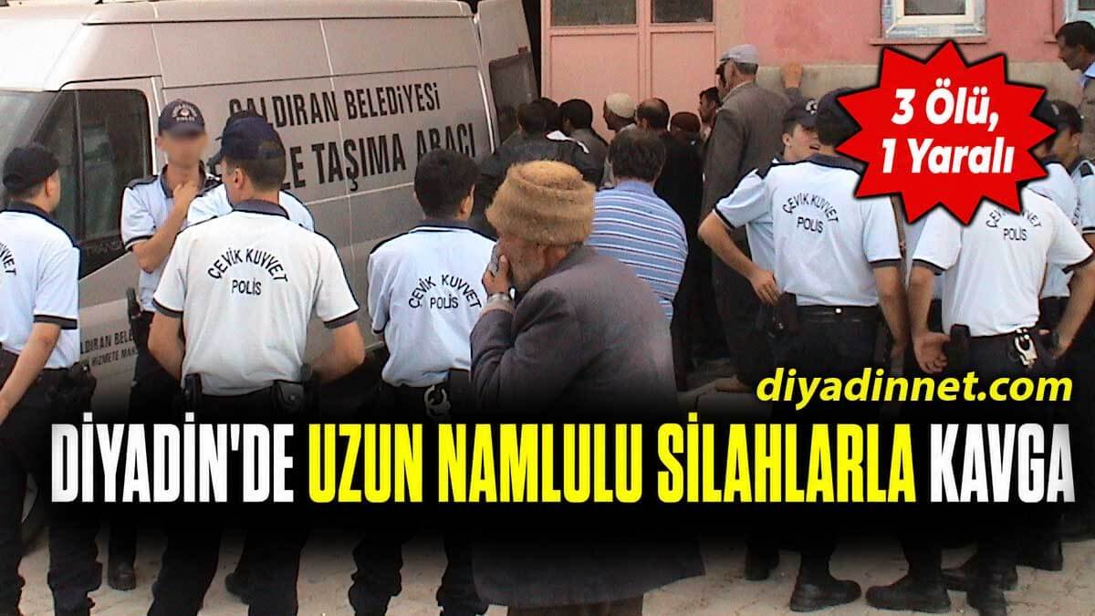 Diyadin Dedebulak'ta Aileler Arasında Silahlı Kavga! 3 Ölü, 1 Yaralı