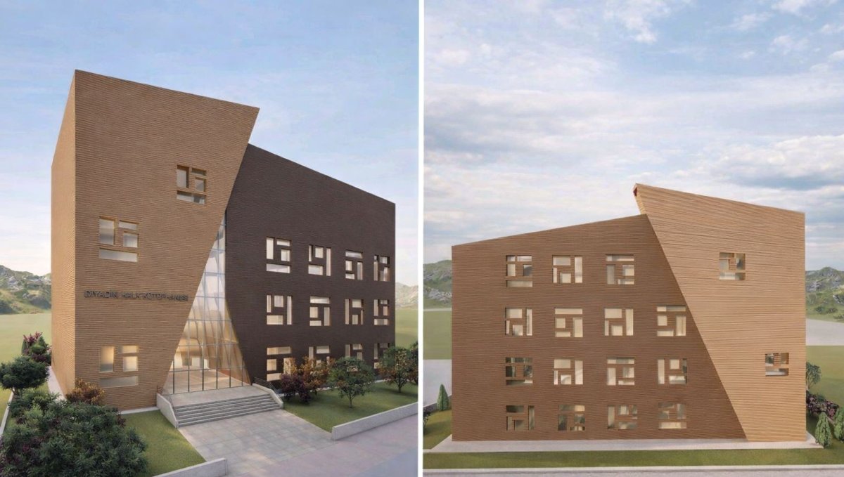 Diyadin'e modern kütüphane kazandırılıyor