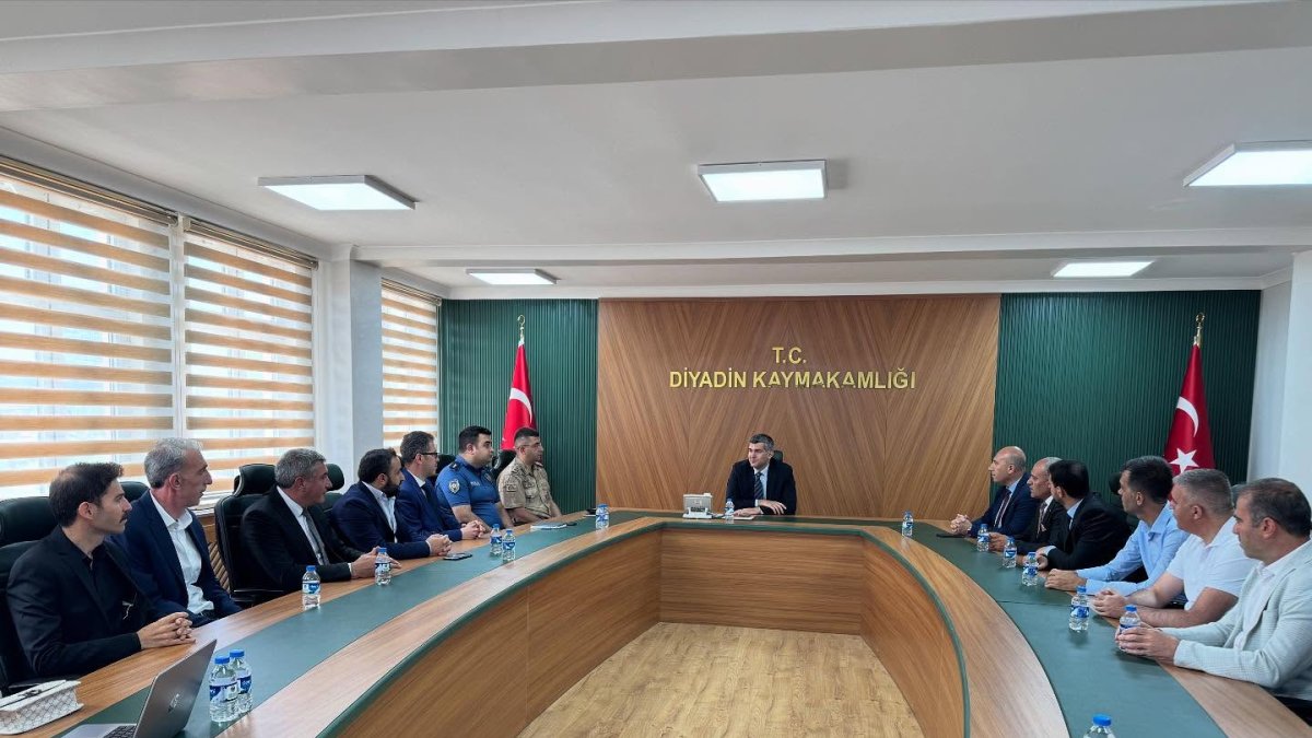 Diyadin Kaymakamı Furkan Korkusuz Göreve Başladı