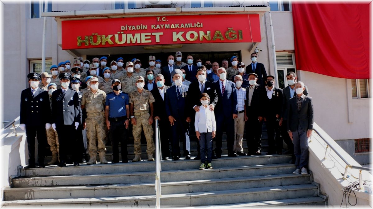 Diyadin’de 19 Eylül Gaziler Günü’nde gazi aileleri ziyaret edildi