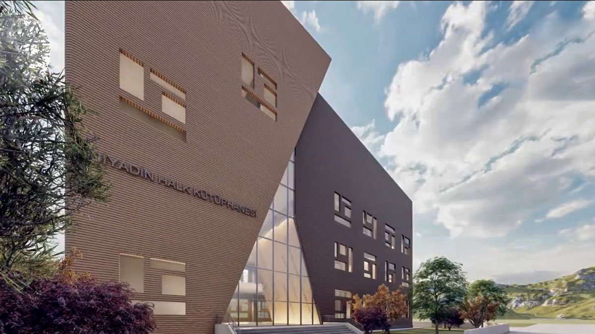 Diyadin’e cep sineması ve maker atölyesi de içeren modern kütüphane geliyor