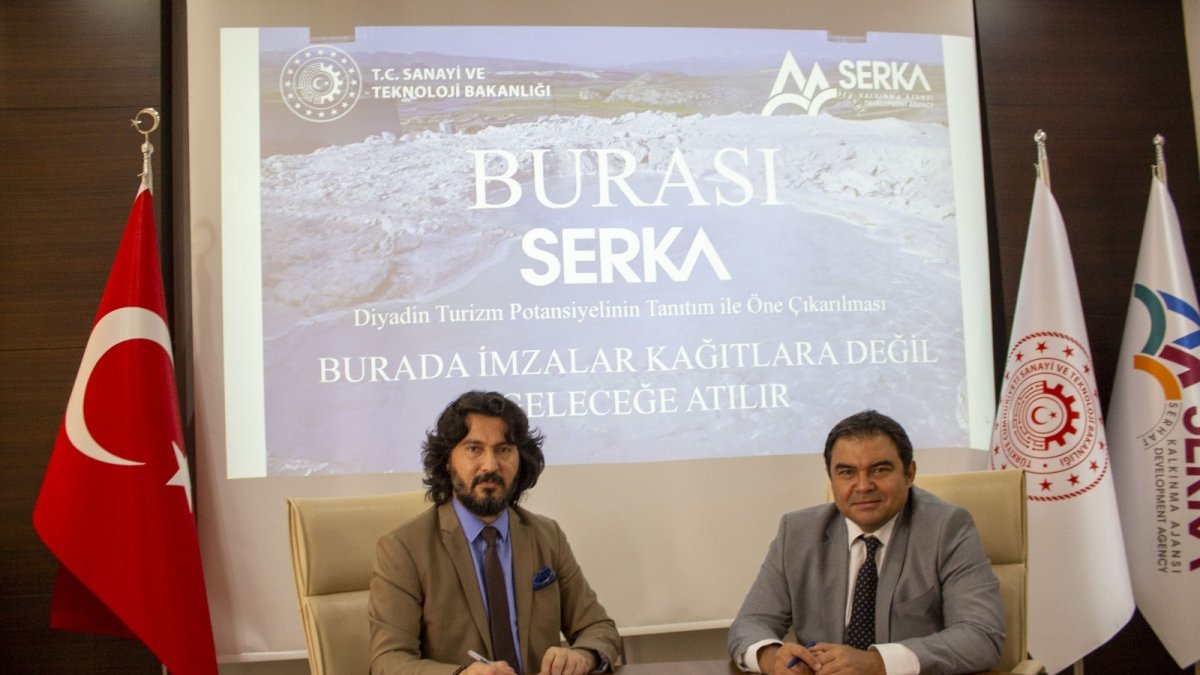 Diyadin’in turizm potansiyeli vitrine çıkıyor: Meya Mağaraları, Murat Kanyonları ve Tendürek Dağı tanıtılacak