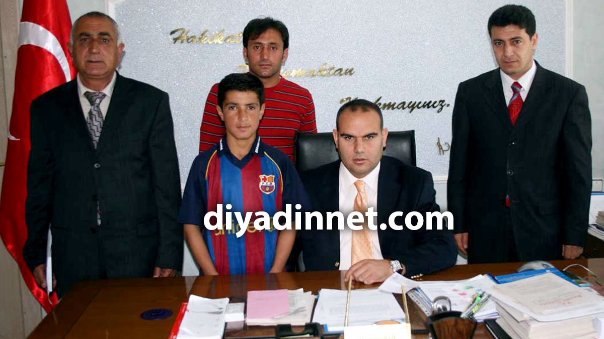 Diyadinli minik futbolcu Sezer Yenigün milli takım kampına davet edildi
