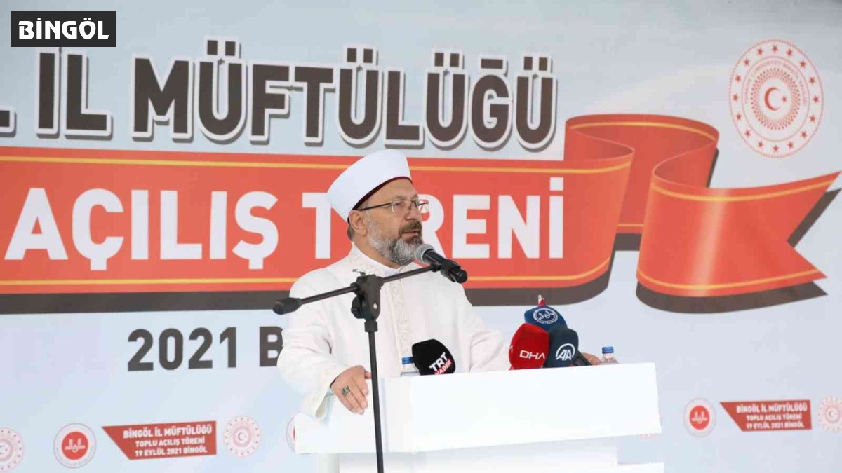 Diyanet İşleri Başkanı Erbaş: "Karabağ 30 yıla yakın ezan seslerinden mahrum kaldı"