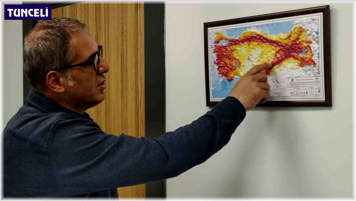 Doç. Dr. Sançar, Yedisu, Malatya, Ovacık ve Nazımiye faylarına dikkat çekti