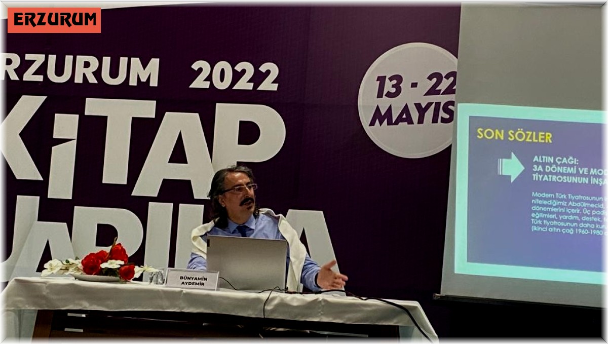 Doç.Dr. Aydemir padişahların tiyatro sanatıyla ilişkilerini anlattı: