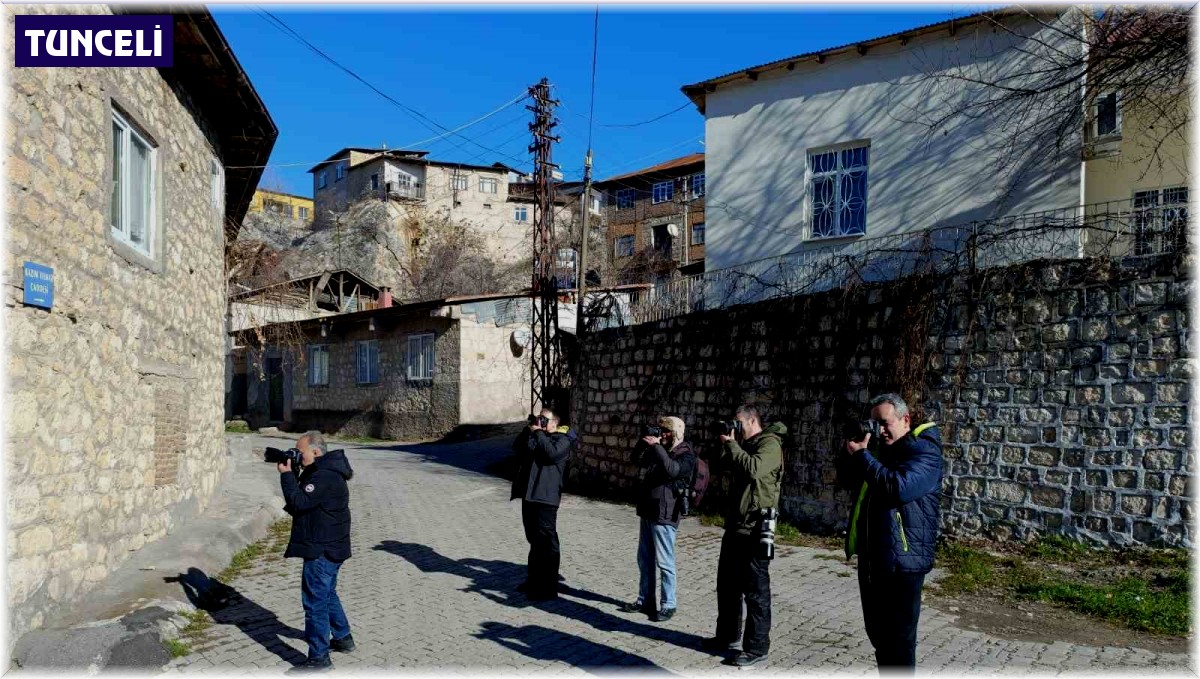 Doğa fotoğrafçıları rotasını Çemişgezek'e çevirdi