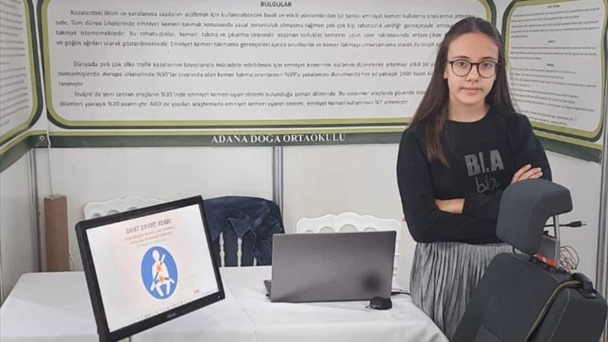 Doğa Koleji öğrencisine TÜBİTAK'tan birincilik ödülü