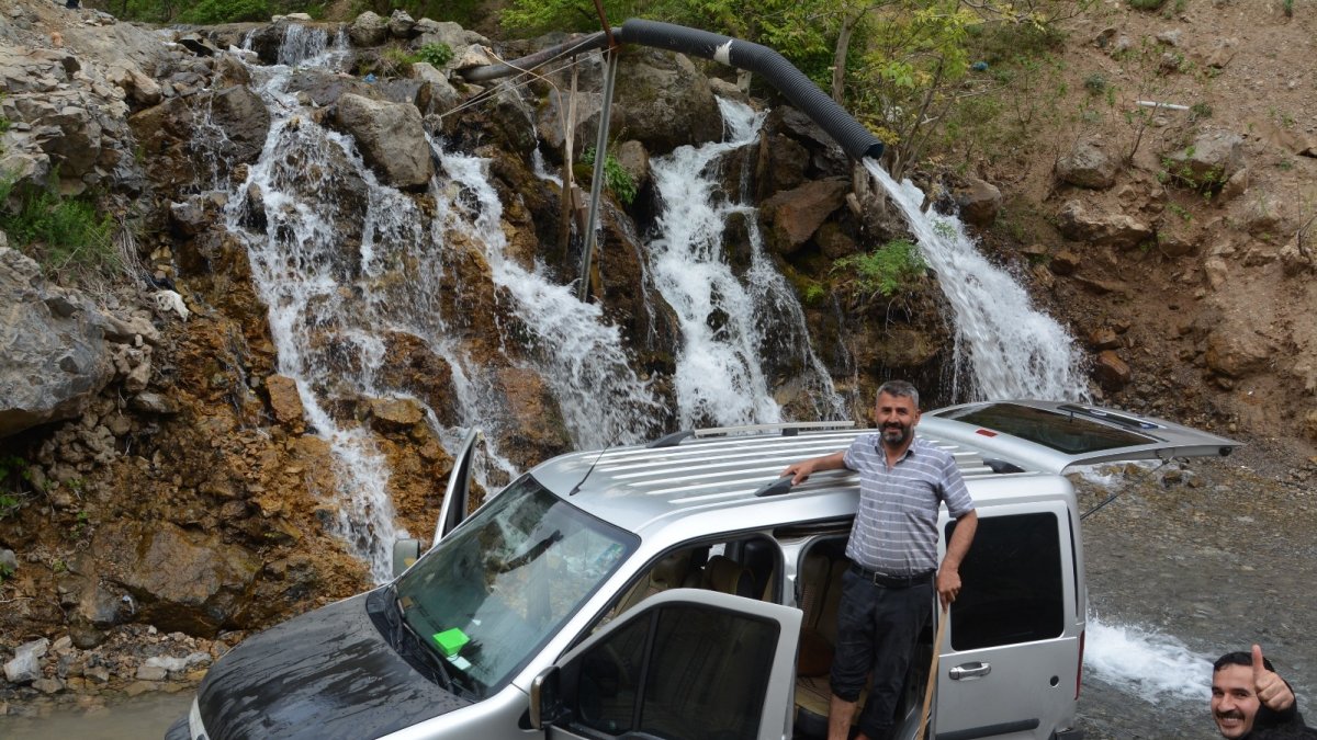 Doğal oto yıkama istasyonuna büyük ilgi