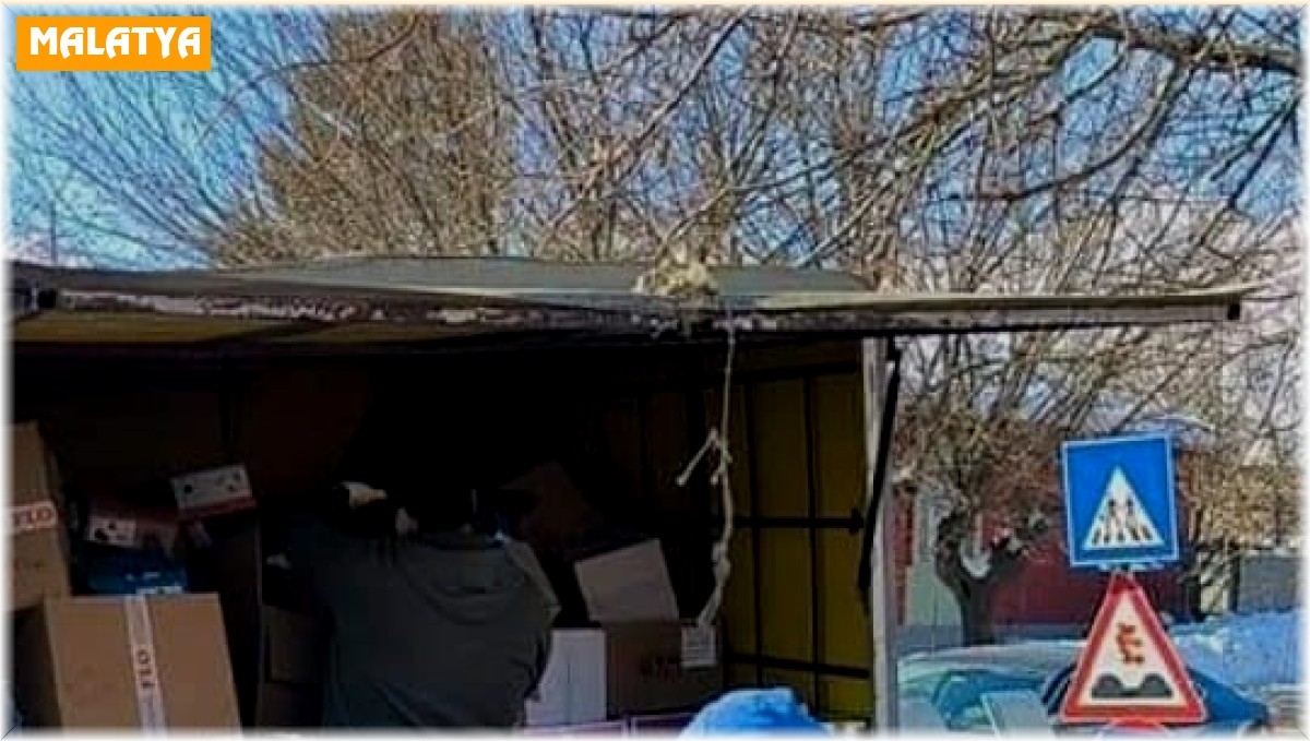 Doğanşehir Belediyesi depremzedelerin yanında