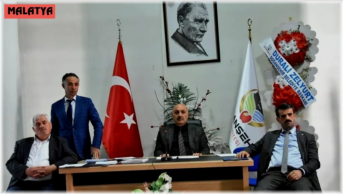 Doğanşehir Belediyesi'nin faaliyet raporu, oy çokluğuyla onaylandı