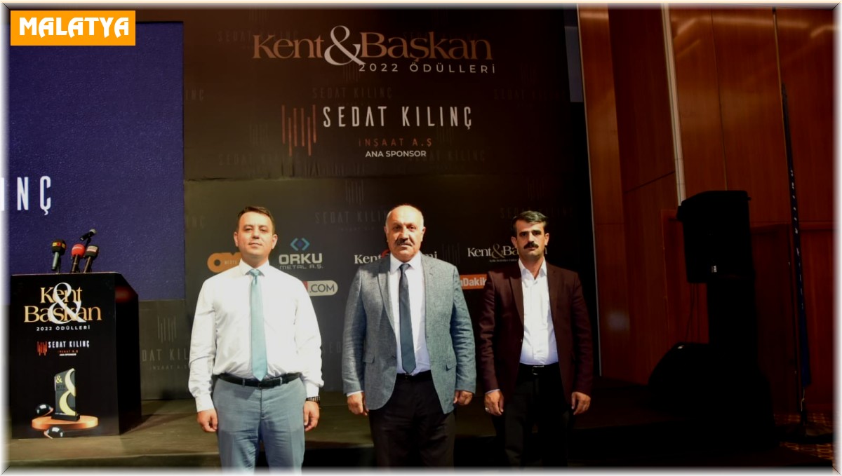 Doğanşehir Belediyesine ödül