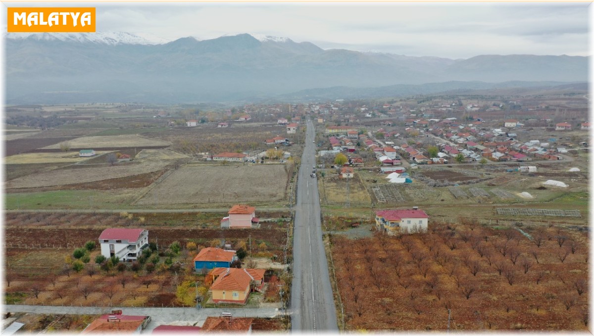 Doğanşehir'de asfaltsız yol kalmadı