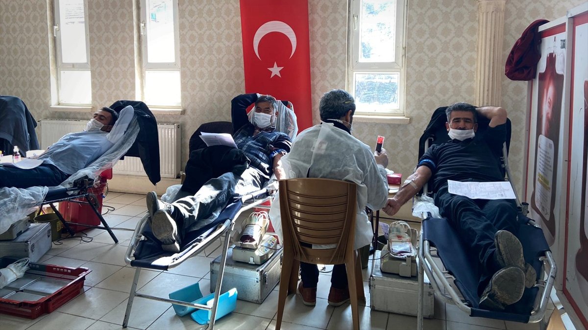 Doğanşehir'de kan bağışı kampanyası düzenlendi