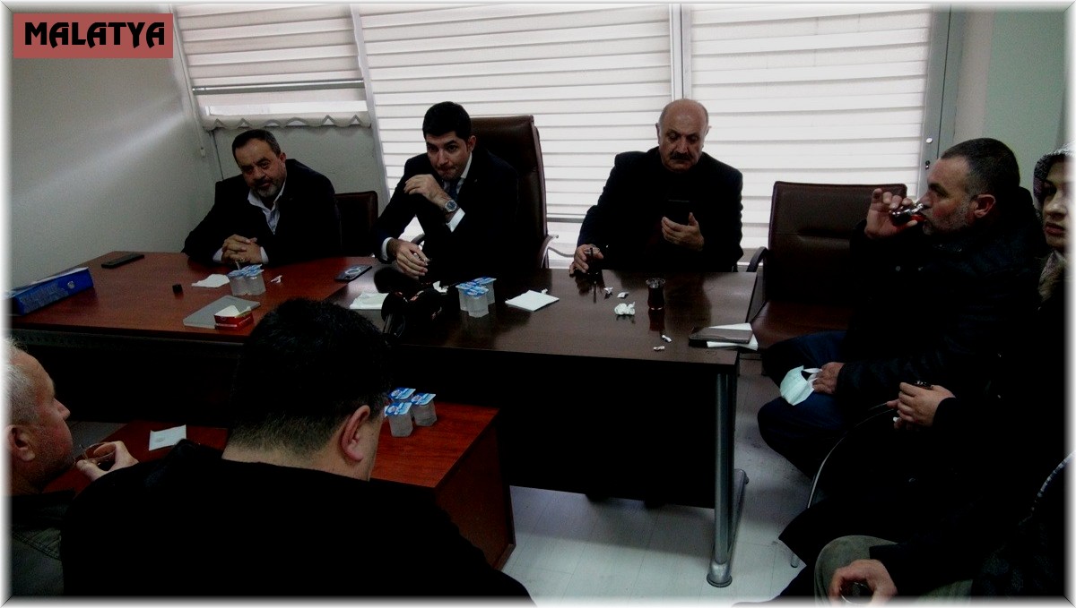 Doğanşehir'de tütün toplantısı yapıldı