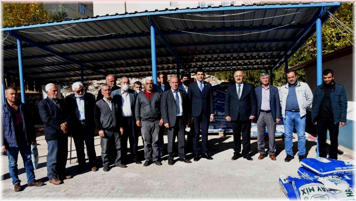 Doğanşehir'de üreticilere kaba yem tohumu desteği