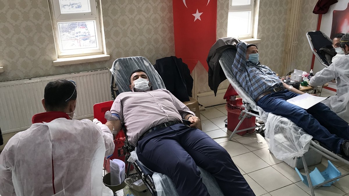 Doğanşehir ilçesinde bir günde 785 ünite kan toplandı