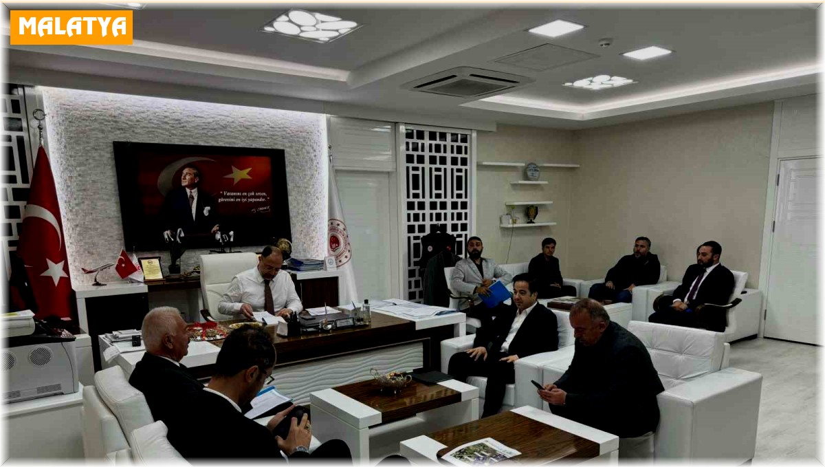 Doğanşehir'in imar planı görüşüldü