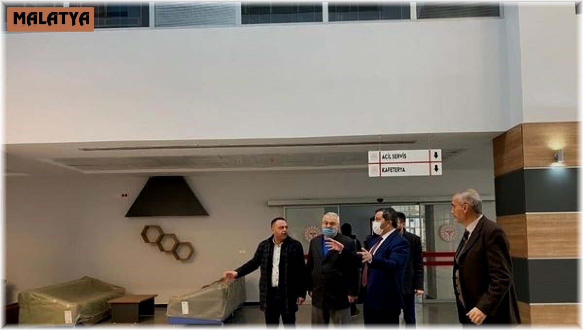 Doğanşehir'in yeni Devlet Hastanesi hizmette