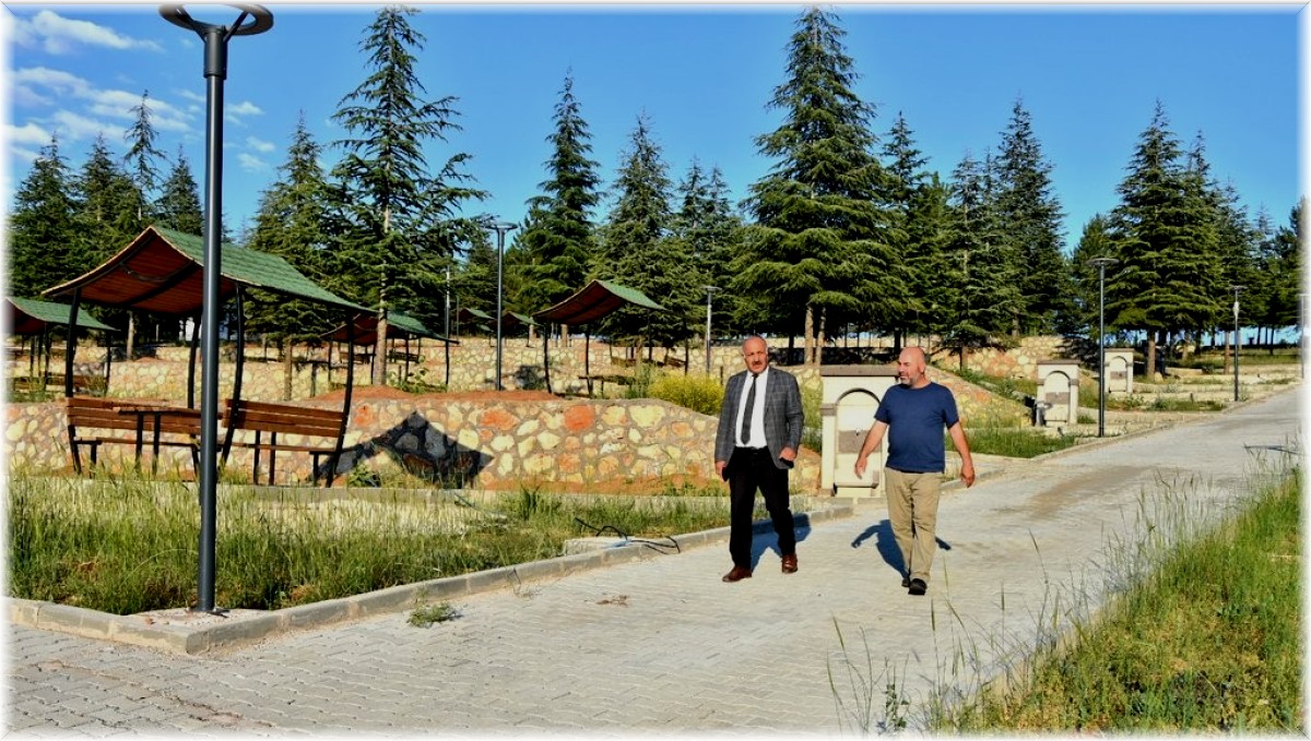 Doğanşehir Millet Bahçesi 2. etap çalışmaları hızlandı