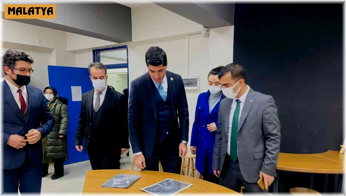 Doğanşehir ortaokulu, kütüphane ve bilim atölyesine kavuştu