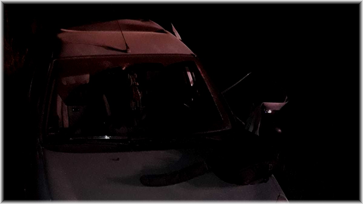 Doğanşehir otomobiller çarpıştı: 1 yaralı