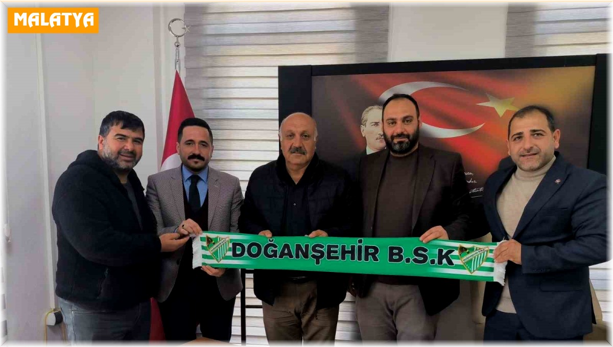 Doğanşehir Spor Kulübü'nden Başkan Zelyurt'a ziyaret