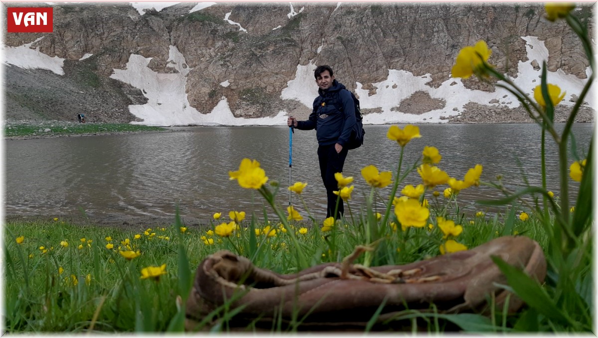 Doğaseverler 3 bin rakımlı Fatma Hatun Gölü yakınında buldukları kuzunun sahibini arıyor