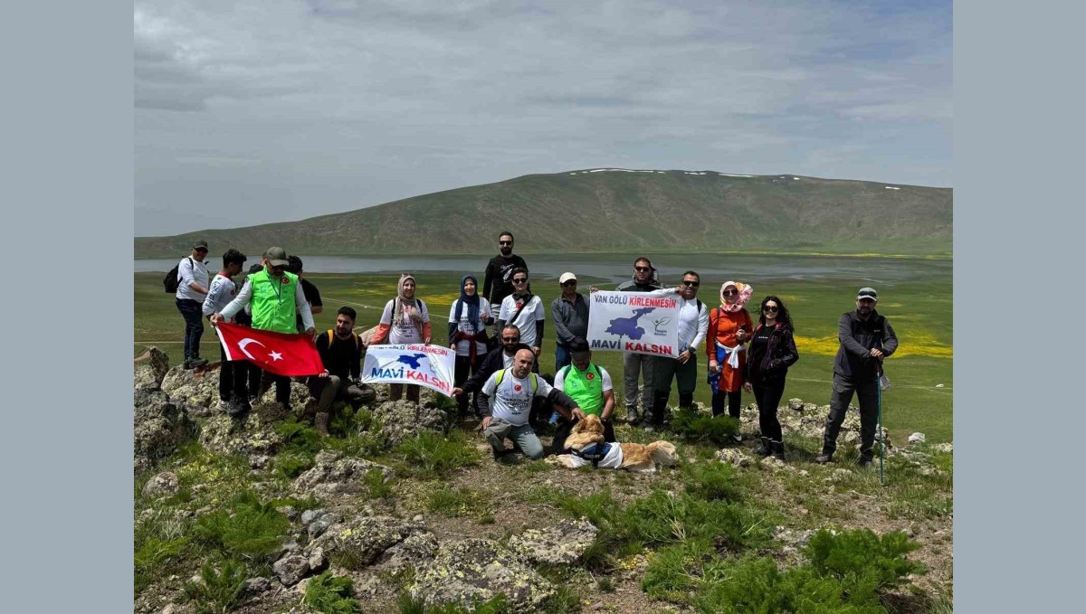 Doğaseverler, Erciş'in gizli cenneti Meydan Yaylası'nda buluştu