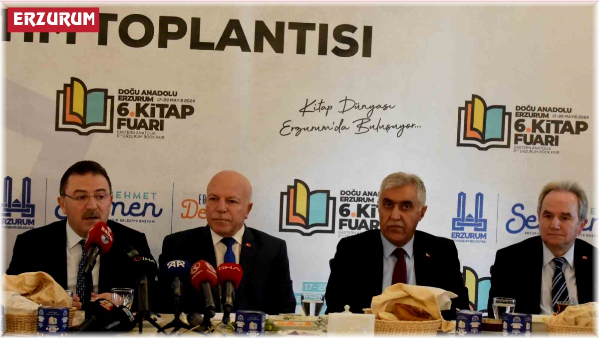 Doğu Anadolu Erzurum 6. Kitap Fuarı başlıyor