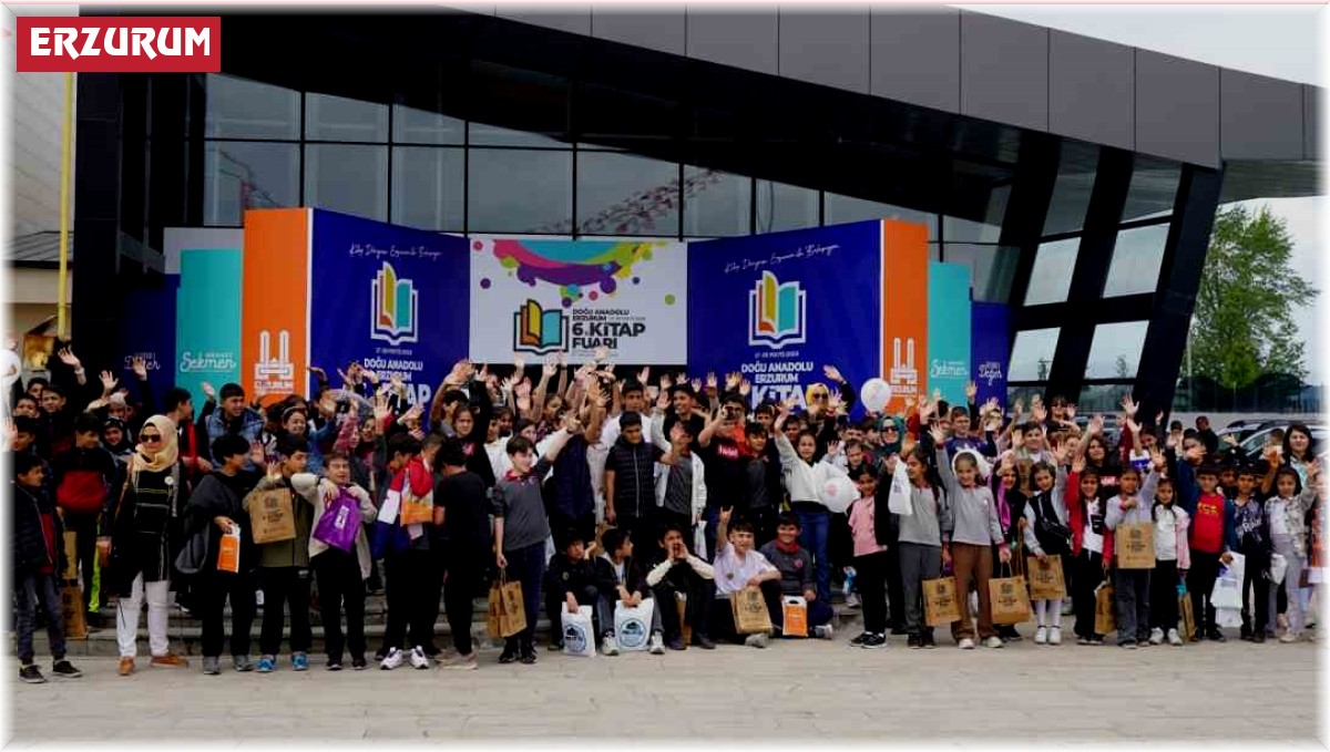 Doğu Anadolu Erzurum 6. Kitap Fuarı yoğun ilgi gördü